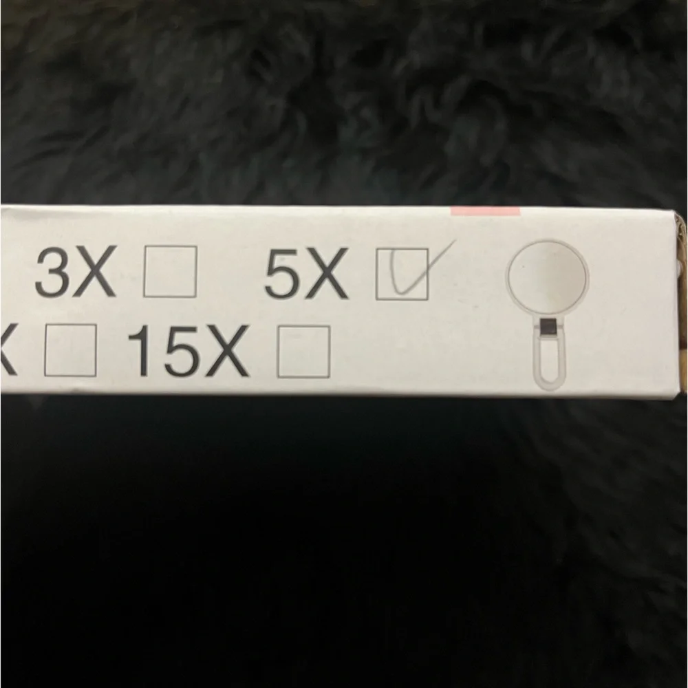 *4for15* 5x magnifying mirror